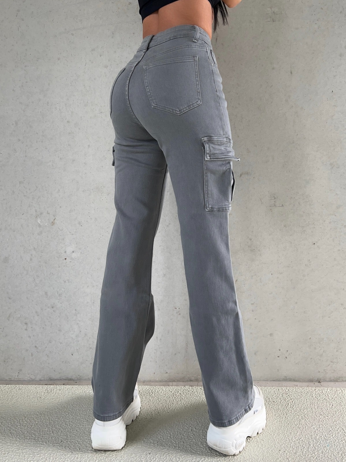 STELLA CARGO PANTS GRAY