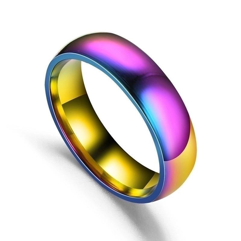 Minimalist U Shape Titanium Steel 18K Gold Plated Plating