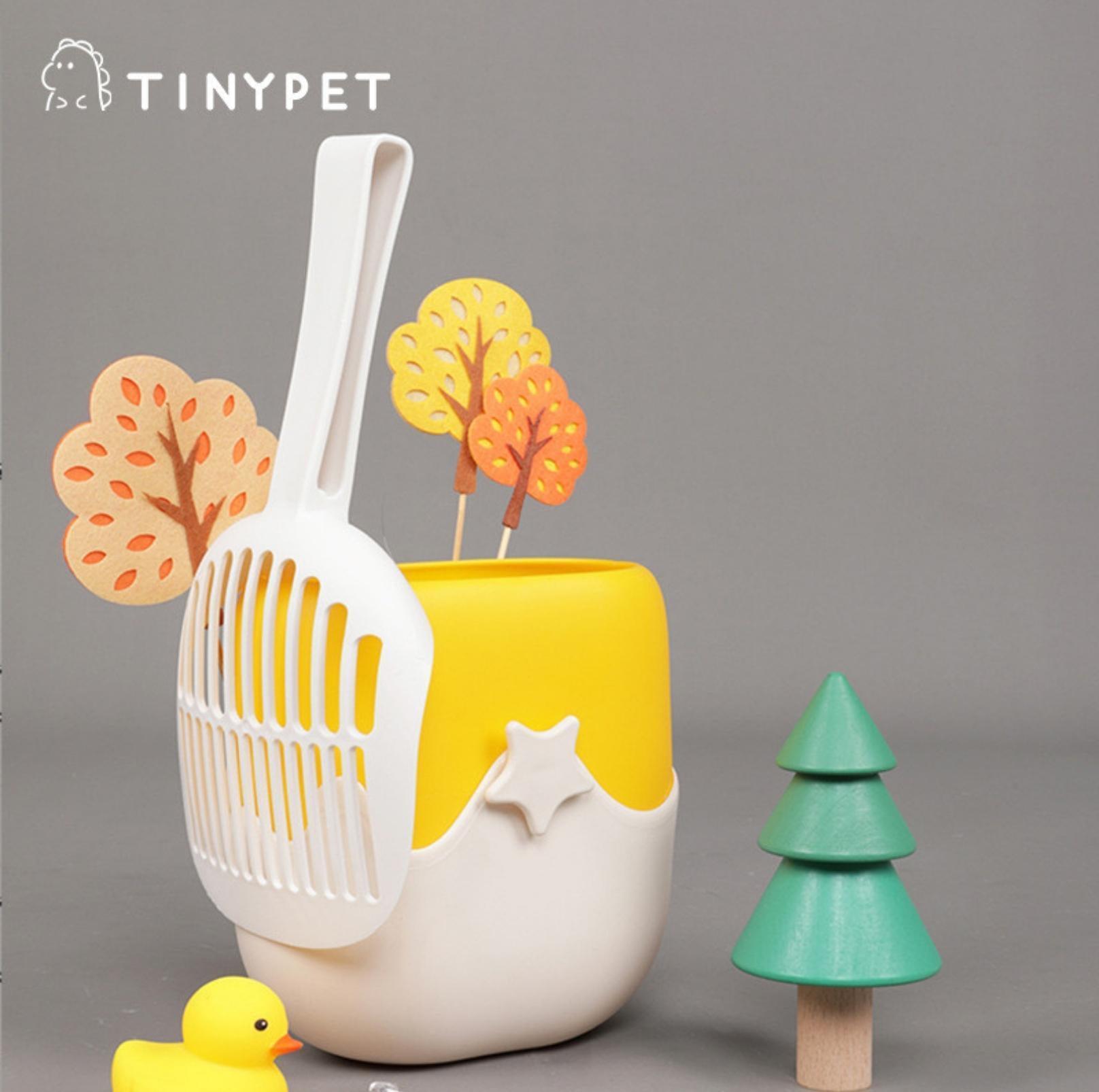 Tinypet Ice Cream Style Cat Litter Scoop Set with Holder