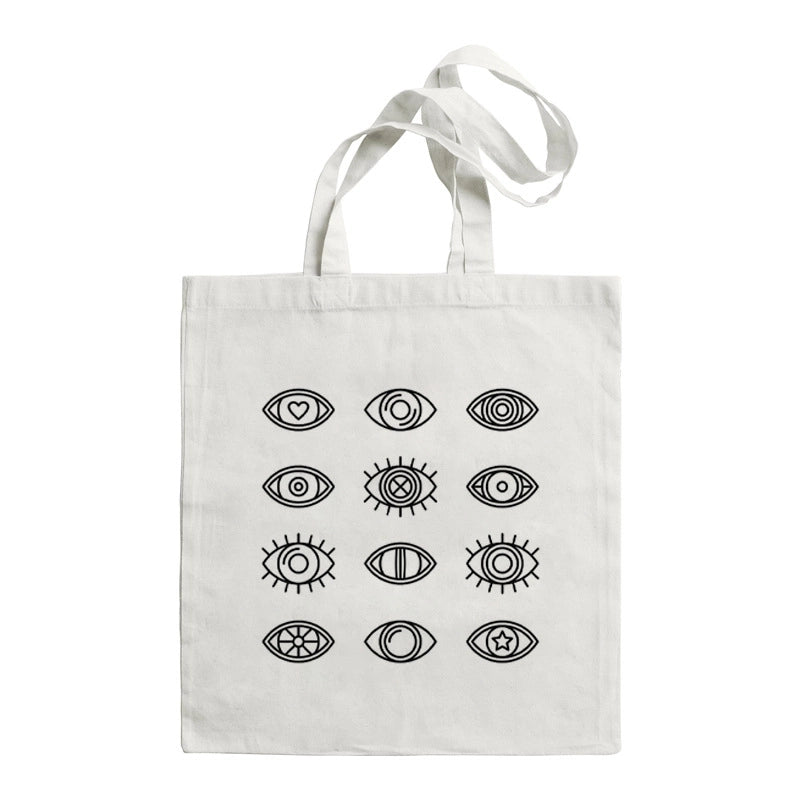 Women's Devil's Eye Cute Funny Shopping Bags