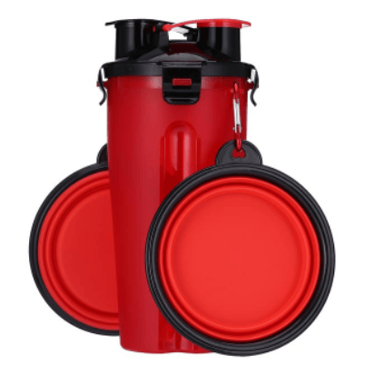 🔥Super Sale - 49% OFF😻Portable 2 in 1 Pet Food & Water Container
