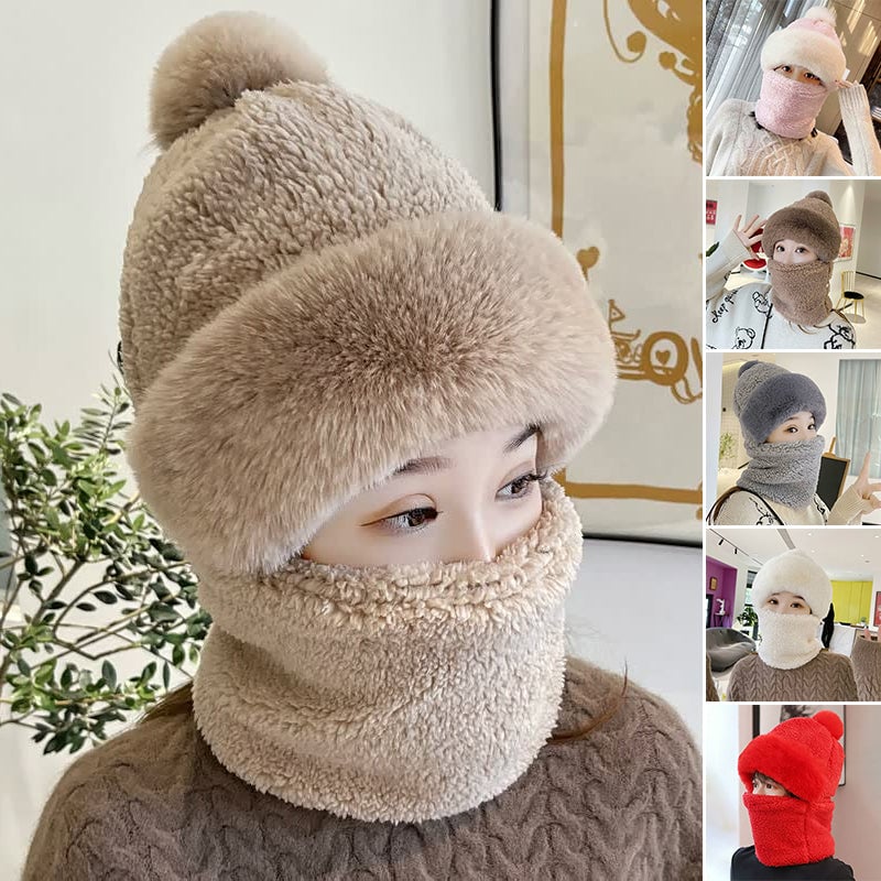 ❄Winter Promotion 49% off🔥🔥❄Women's Cycling Windproof Scarf Hat