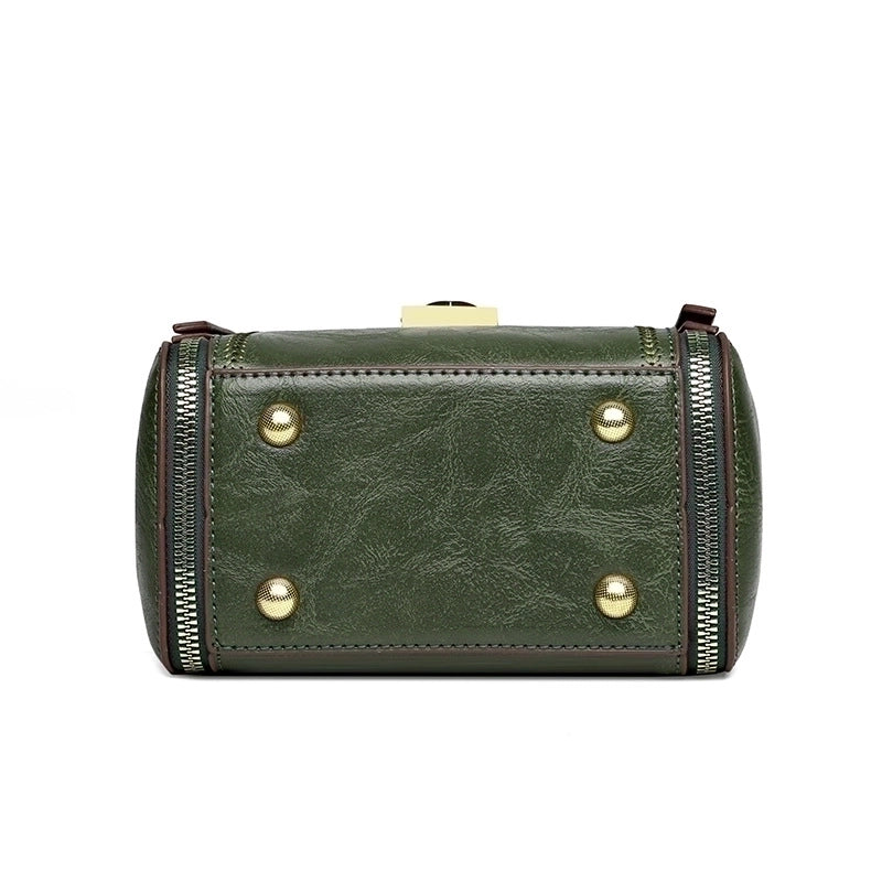 Women's Medium All Seasons Pu Leather Vintage Style Handbag