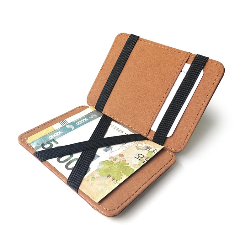 Men's Pu Leather Magic Bag Wallets