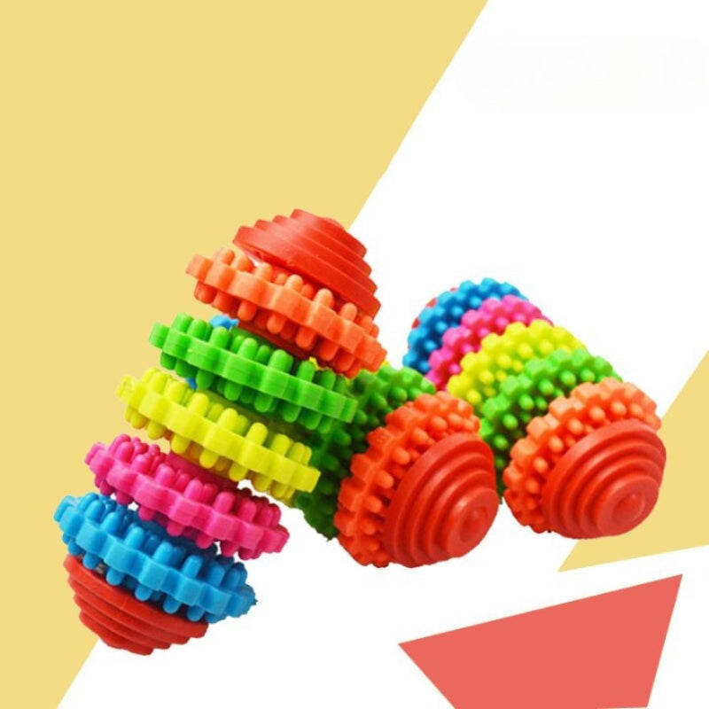 Gear Shape Dog Chew Toy