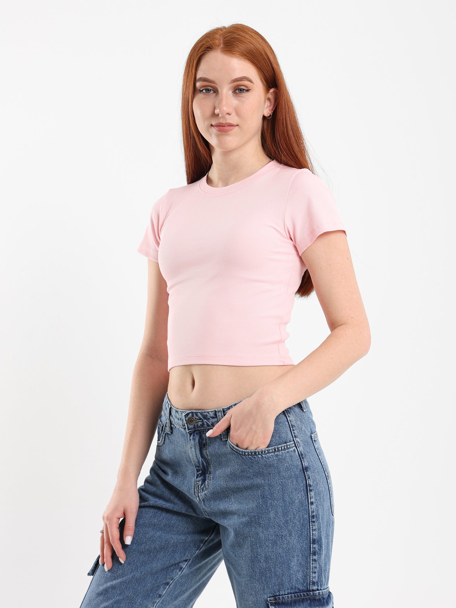 Fitted Cropped T-Shirt