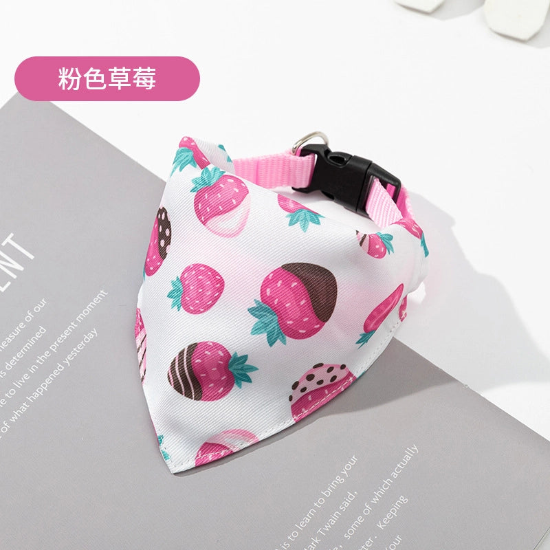 Pet Clothing Accessories Dog Scarf Pet Triangle Saliva Towel Dog Accessories