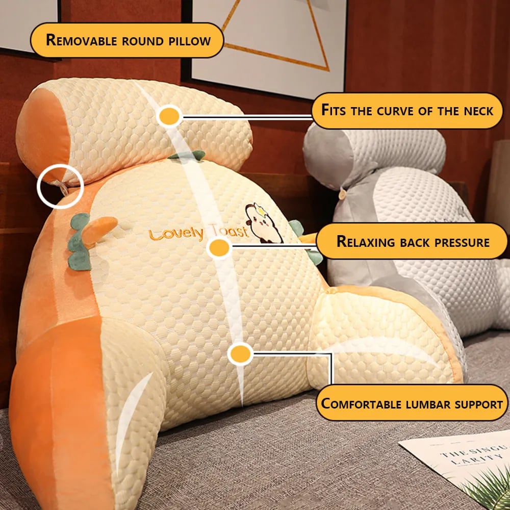 Headboard Sofa Backrest Pillow💕Free Shipping