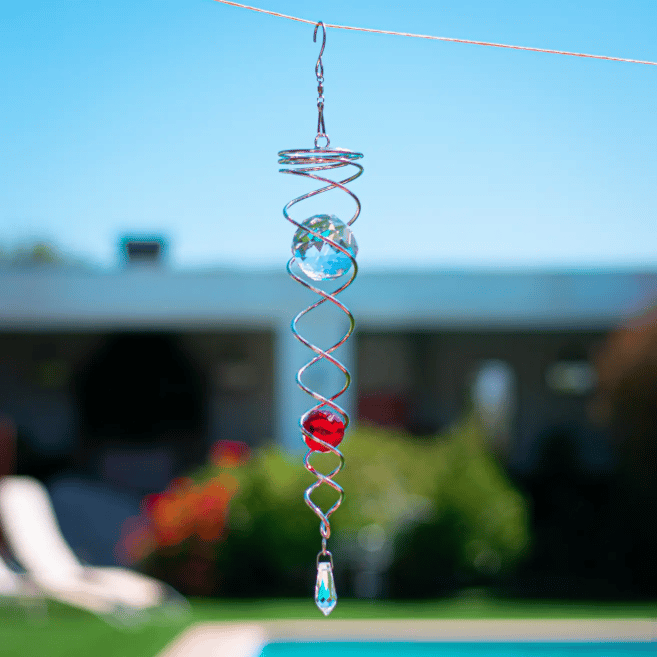 🎐LAST DAY SALE 49% OFF🔥-Gazing Ball Spiral Tail Wind Spinner Stabilizer