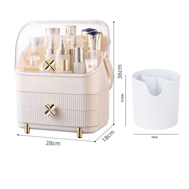 DUSTPROOF MAKEUP ORGANIZER