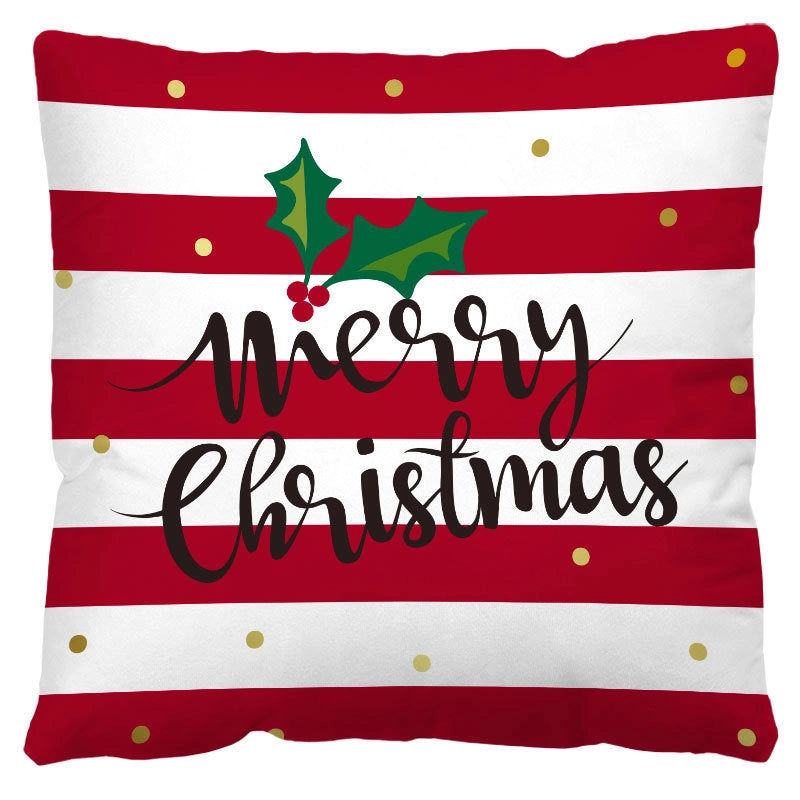 Christmas  Classic Style Christmas Tree Letter Snowman  Pillow Cases Couch & Sofa Decor