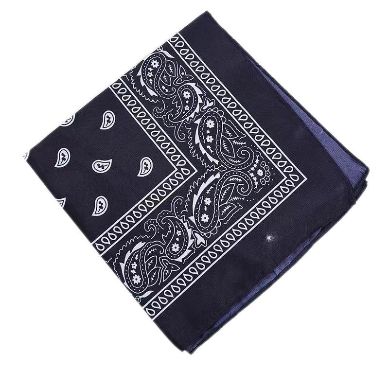 Supply Spot Batch Of Polyester 21g Cashew Flower Scarf Paisley Hip-hop Hip-hop Outdoor Polyester