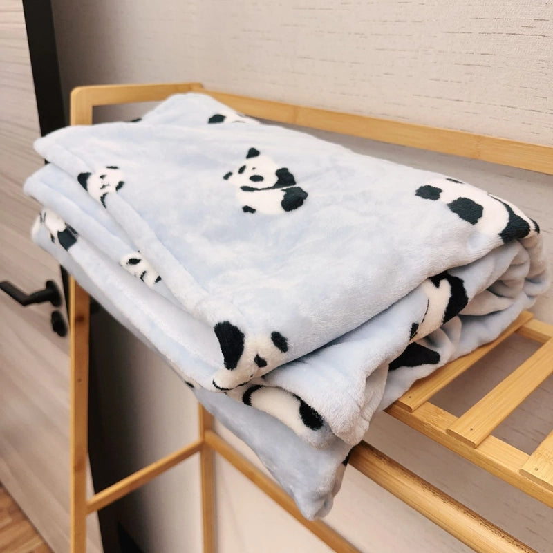 In Stock | Style Autumn And Winter Thickened Cartoon Crayon Small New  Casual Plush Blanket Dormitory Bed Sheet