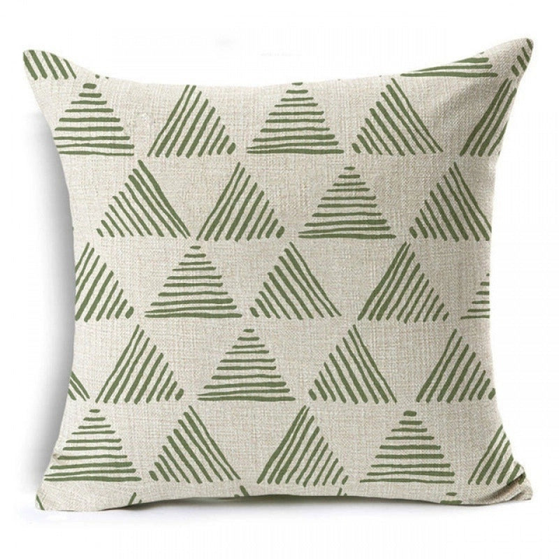 Vacation Plant Linen Pillow Cases