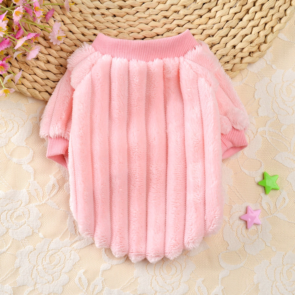 Cute Soft Dog Cat Clothes