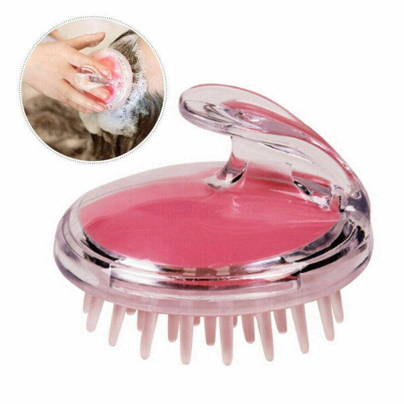 Shampoo Scalp Massage Brush Silicone