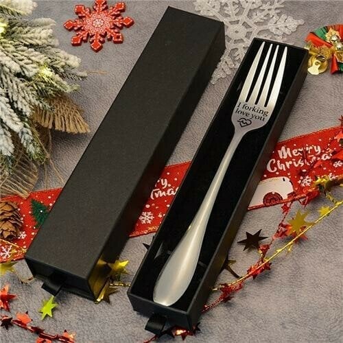 🔥 BIG SALE - 47% OFF🔥🔥 Engraved Fork (With Gift Box)
