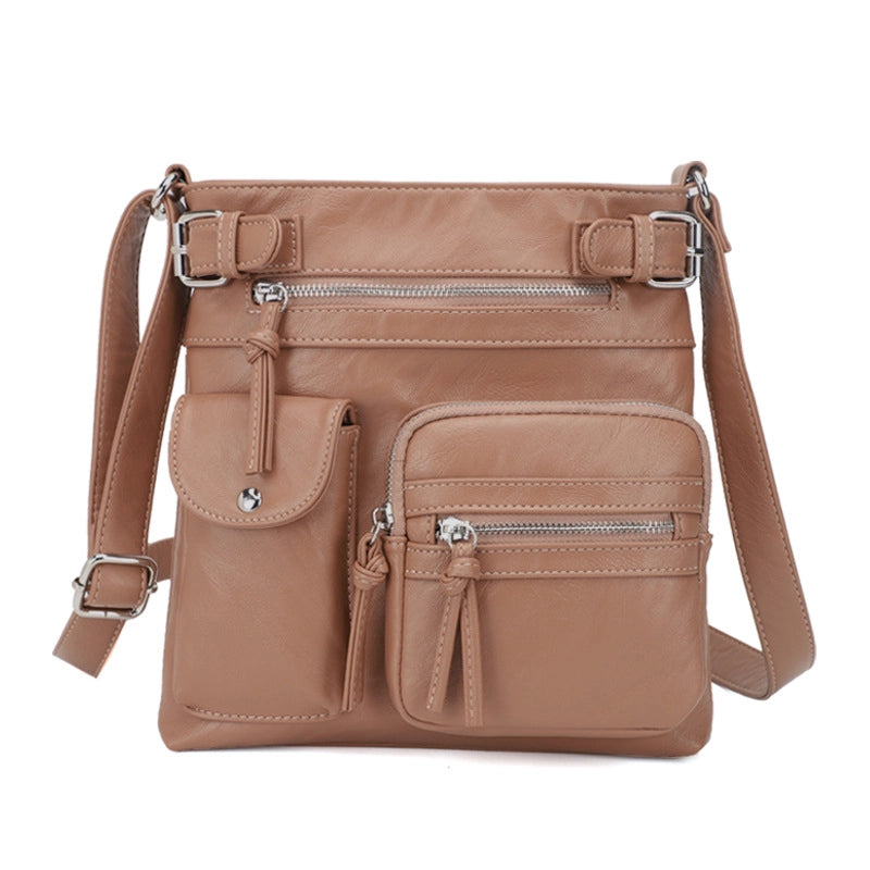 Bags Bag Women's Crossbody Bag Multifunctional Small Square Bag Fashion Niche PU Shoulder Bag