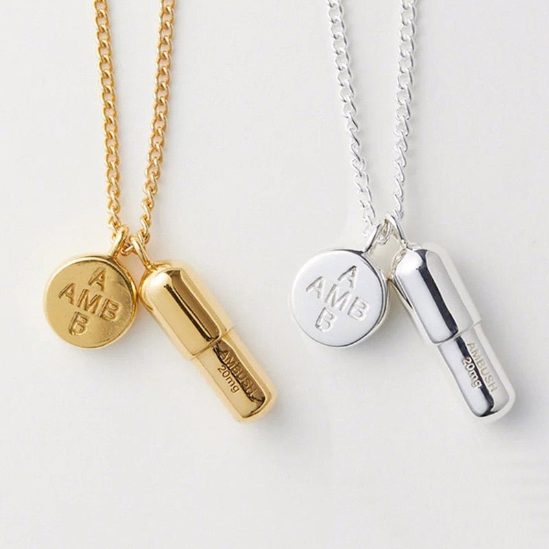 Ambien Pill Necklace