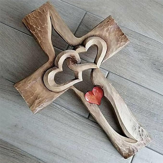 Big Sale 49% OFF💞Handmade Cross Intertwined Hearts