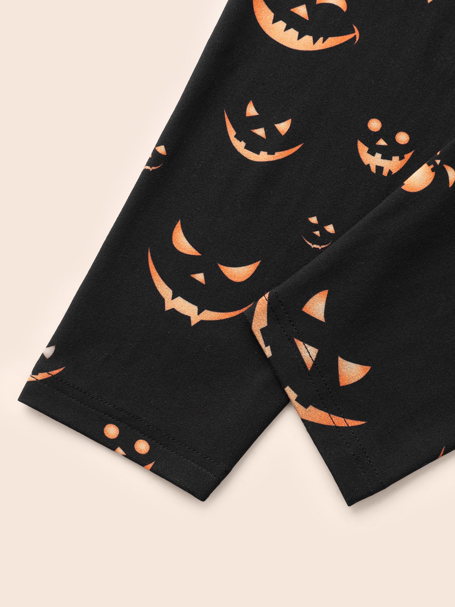Stretchy Jack-o-Lantern Leggings