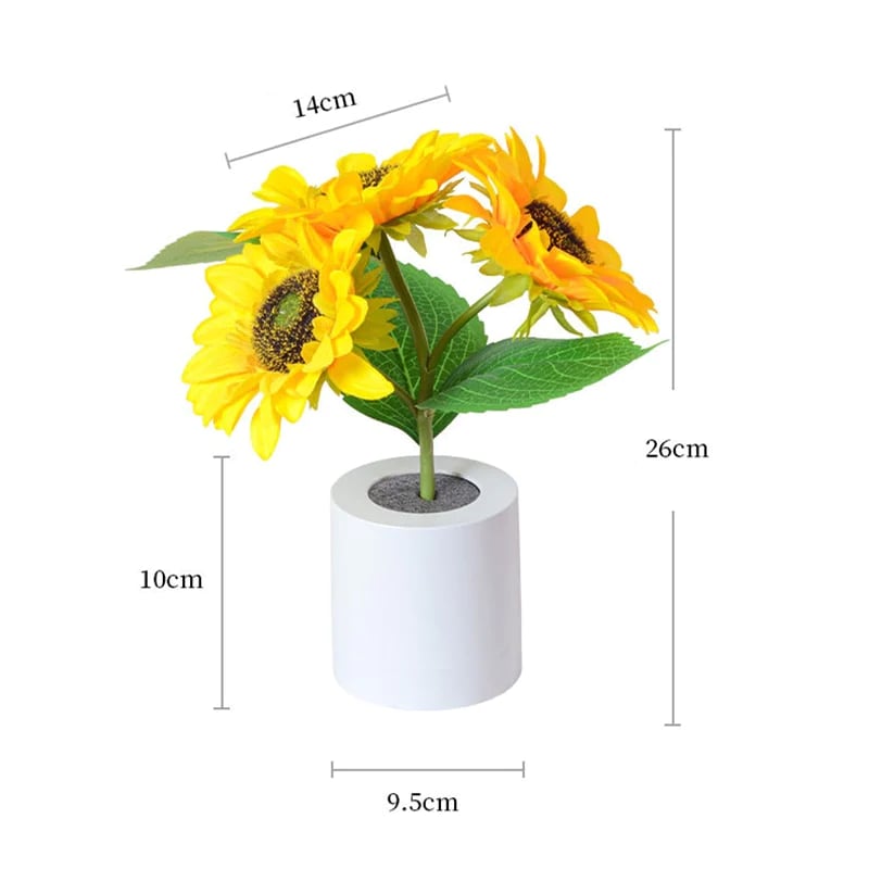 🌻 Sunflower led simulation small night light🌻