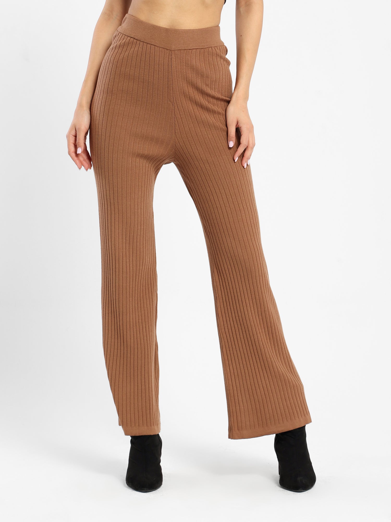Ribbed Design Pants