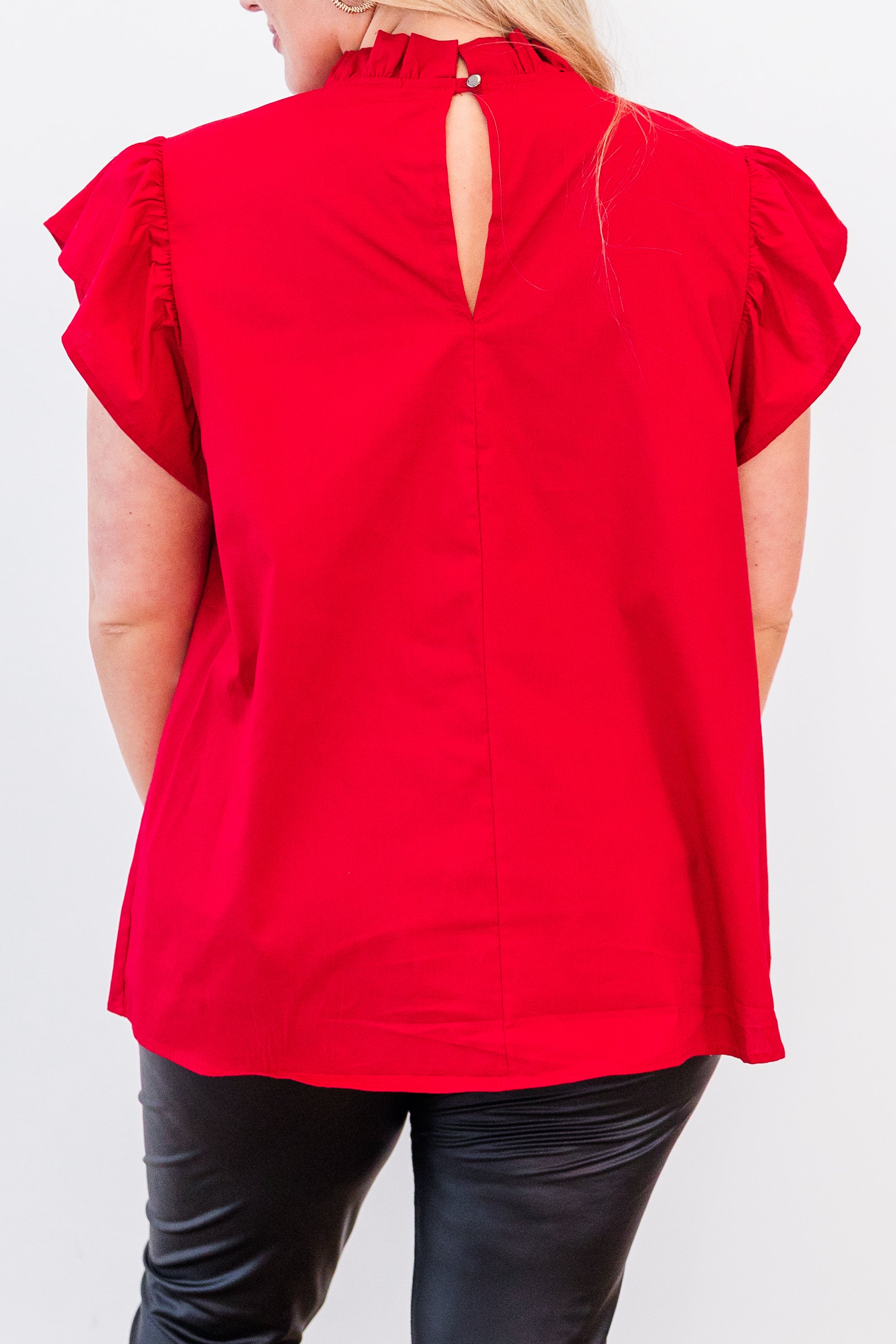 All The Spirit Top. Crimson-White