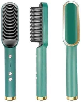 Hair Straightener Brush. Hair Straightener Comb for Women & Men
