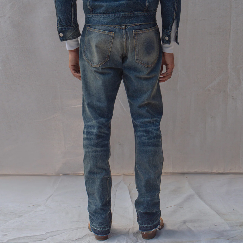 Men's 14oz Japanese Cotton Selvedge Denim Pants