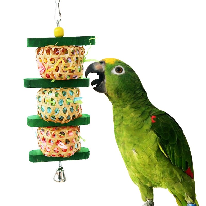 Bite Bells Bird Toys