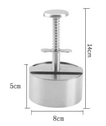 Manual meat press for hamburger patties✨