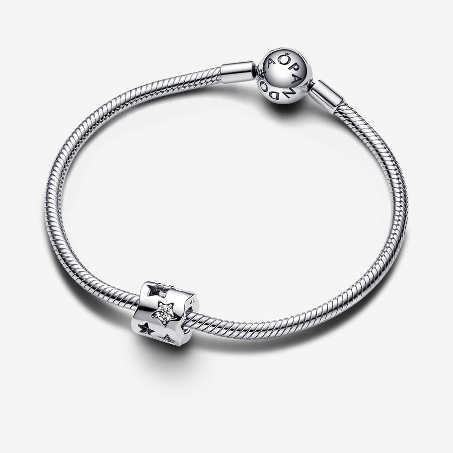 Cut-out Sparkling Star Pandora Charm