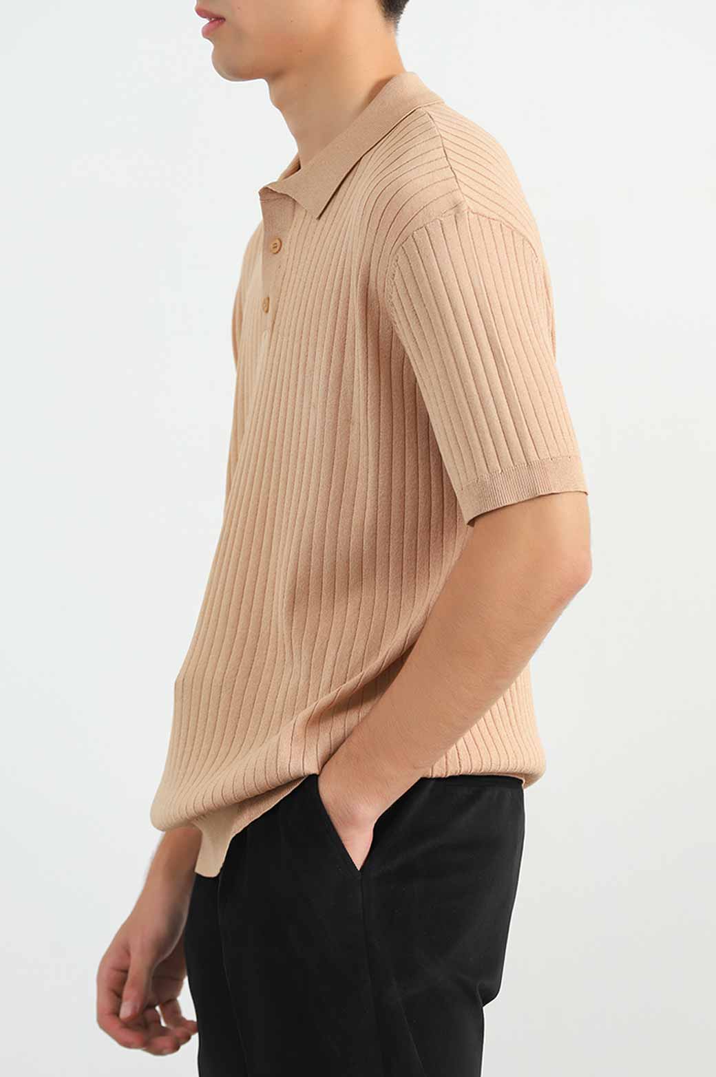 TEXTURED POLO