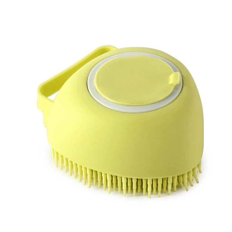 Pet Shower Brush Dog Massage Brush Pet Massage Gloves Cat Petting Hair Removal Brush Pet Supplies Miracle Baby Sponge