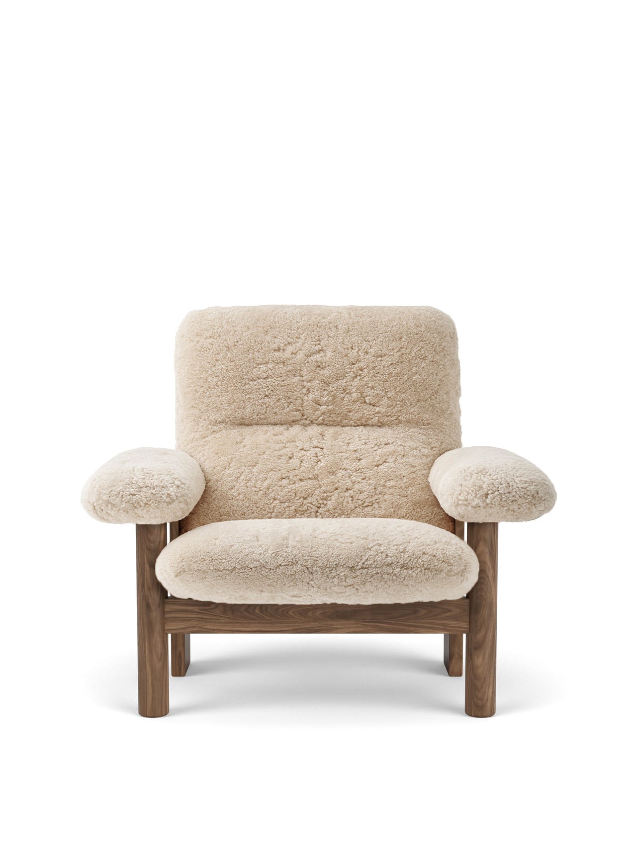 Brasilia Lounge Chair. Sheepskin