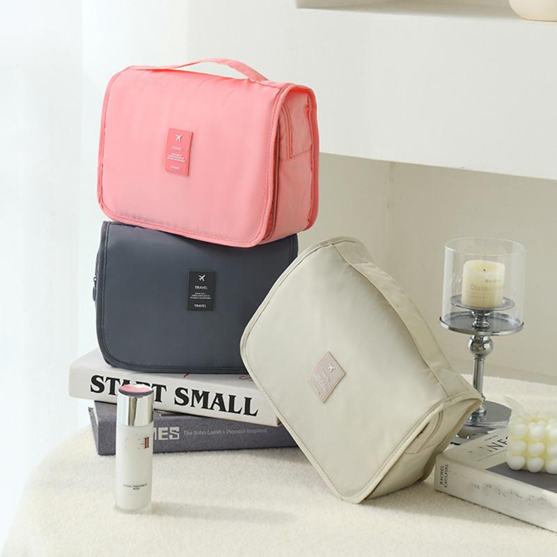 Travel-Friendly Waterproof Makeup & Toiletries Organizer Pouch