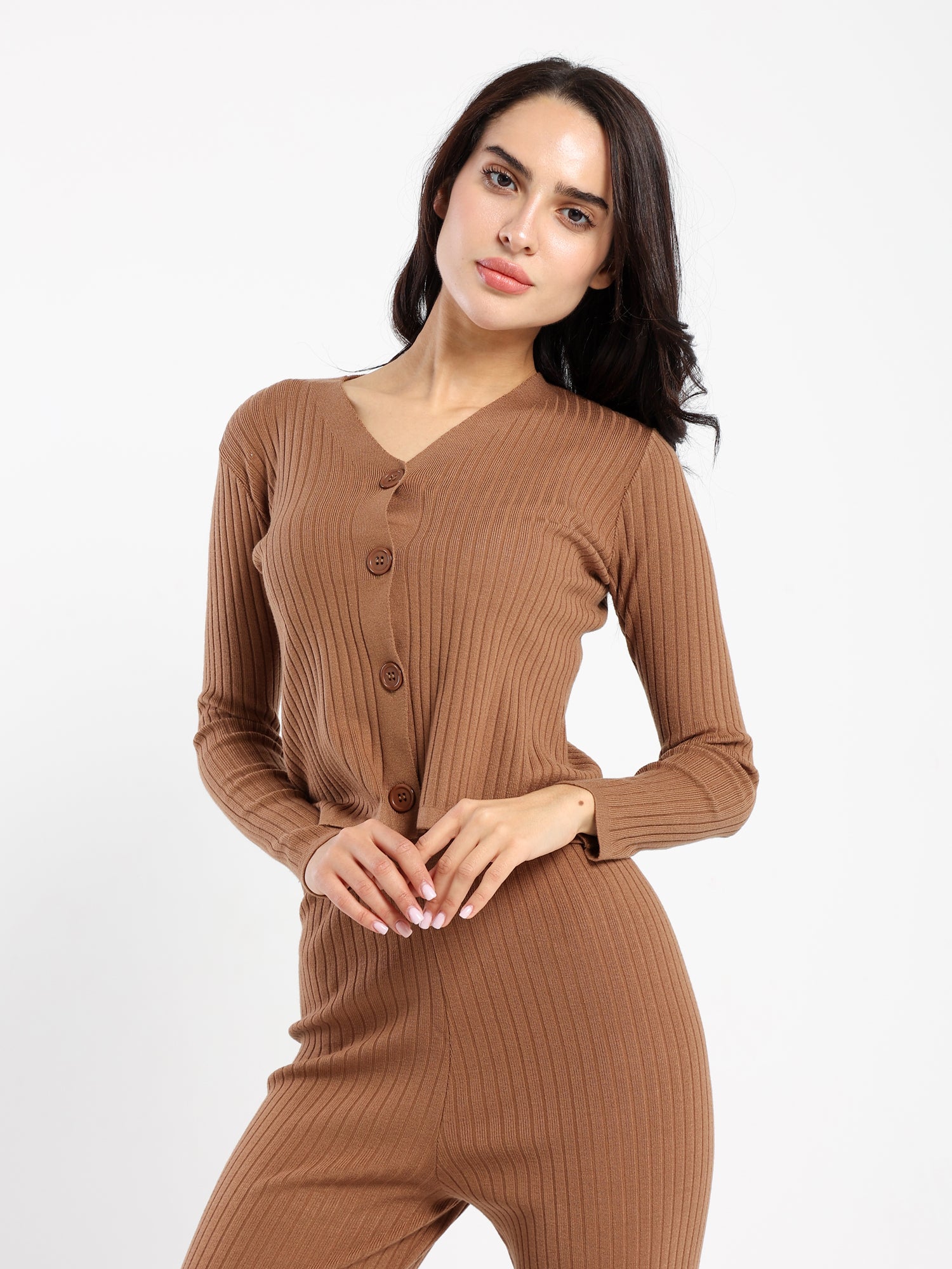 Basic Twin Set Cardigan Solid