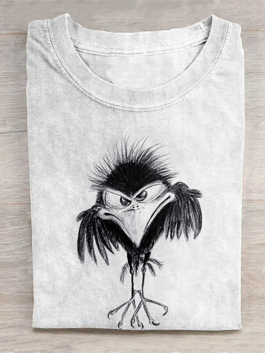 The Crow Is Staring At You Angrily T-shirt