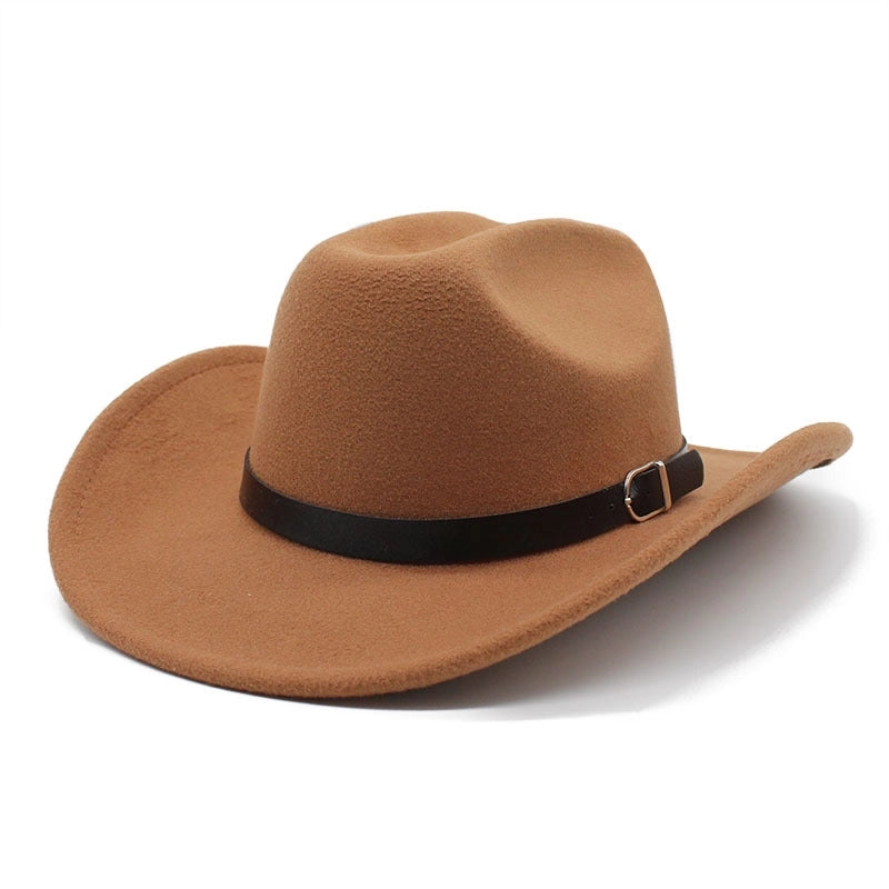 Hat Autumn And Winter Pure Wool Top Hat Hat Fashion Neutral Beauty Hat Real Wool