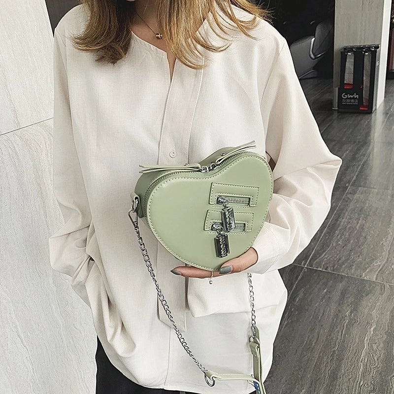 Small Pu Leather Chain Bag Women's Shoulder Bag