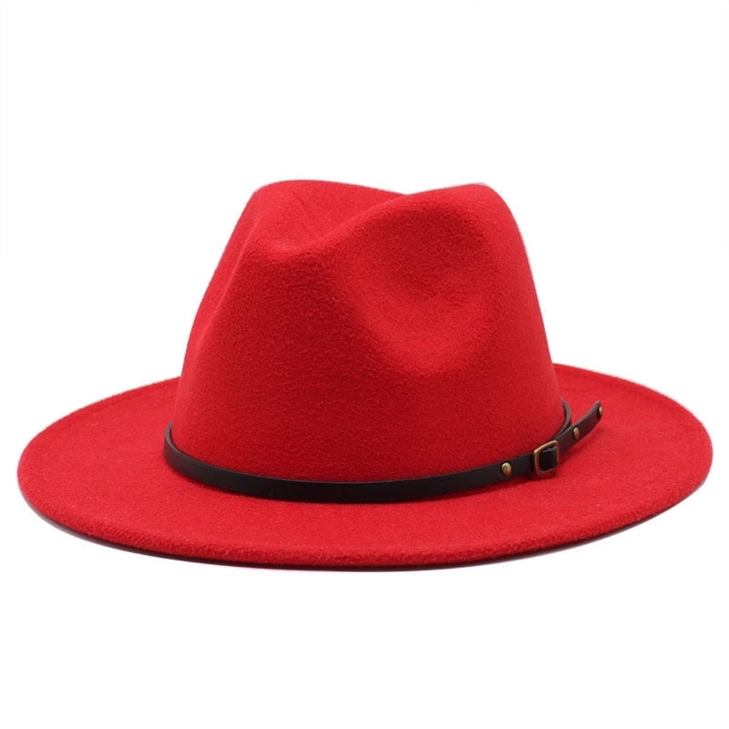 Designed Explosions Jazz Hat Autumn And Winter British Retro Top Hat Women's Fashion Women's Woolen Hat