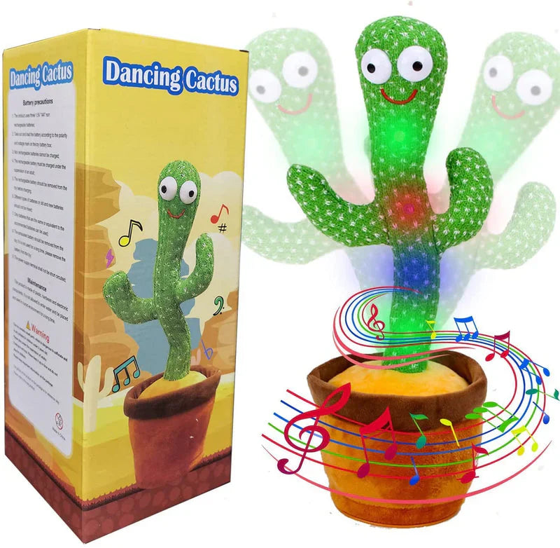 Cute Dancing Cactus Toy With Talking