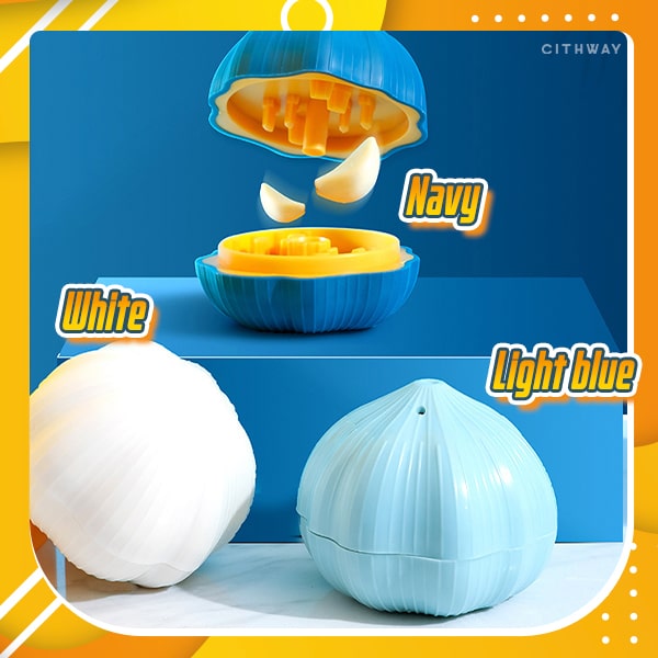Easy-Twist Garlic Clove Press Crusher