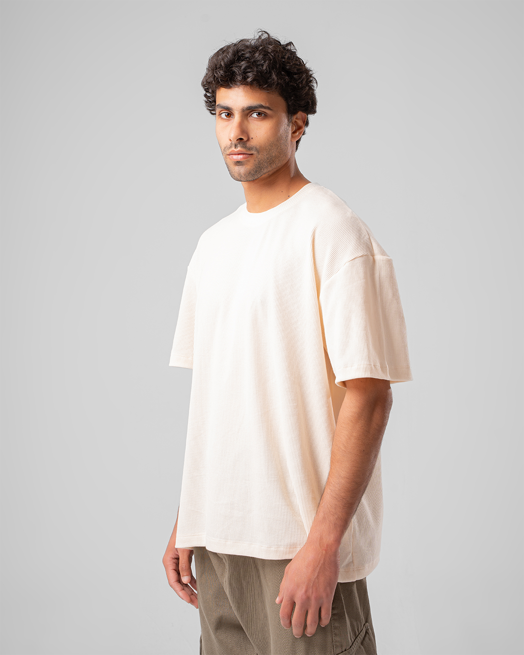 Men Jacquard T-shirt HalfSleeve