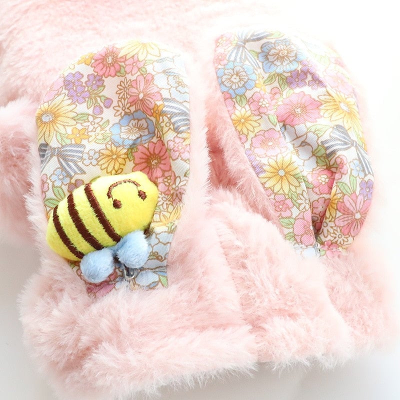 Fleece Rabbit Design Dog Cat Coat