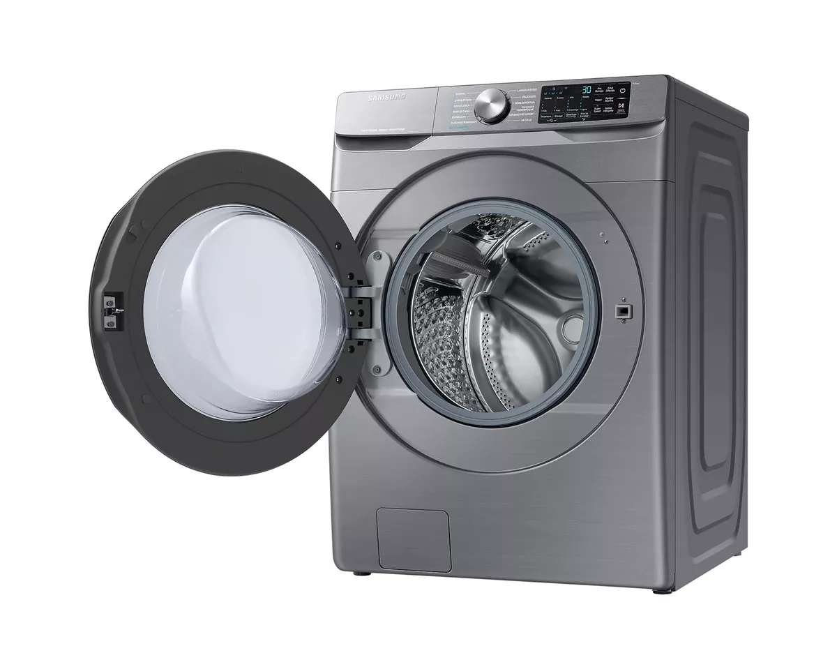 Samsung Lavadora automática WF22R6270A platinum inox 22kg 120 V(Reacondicionado)