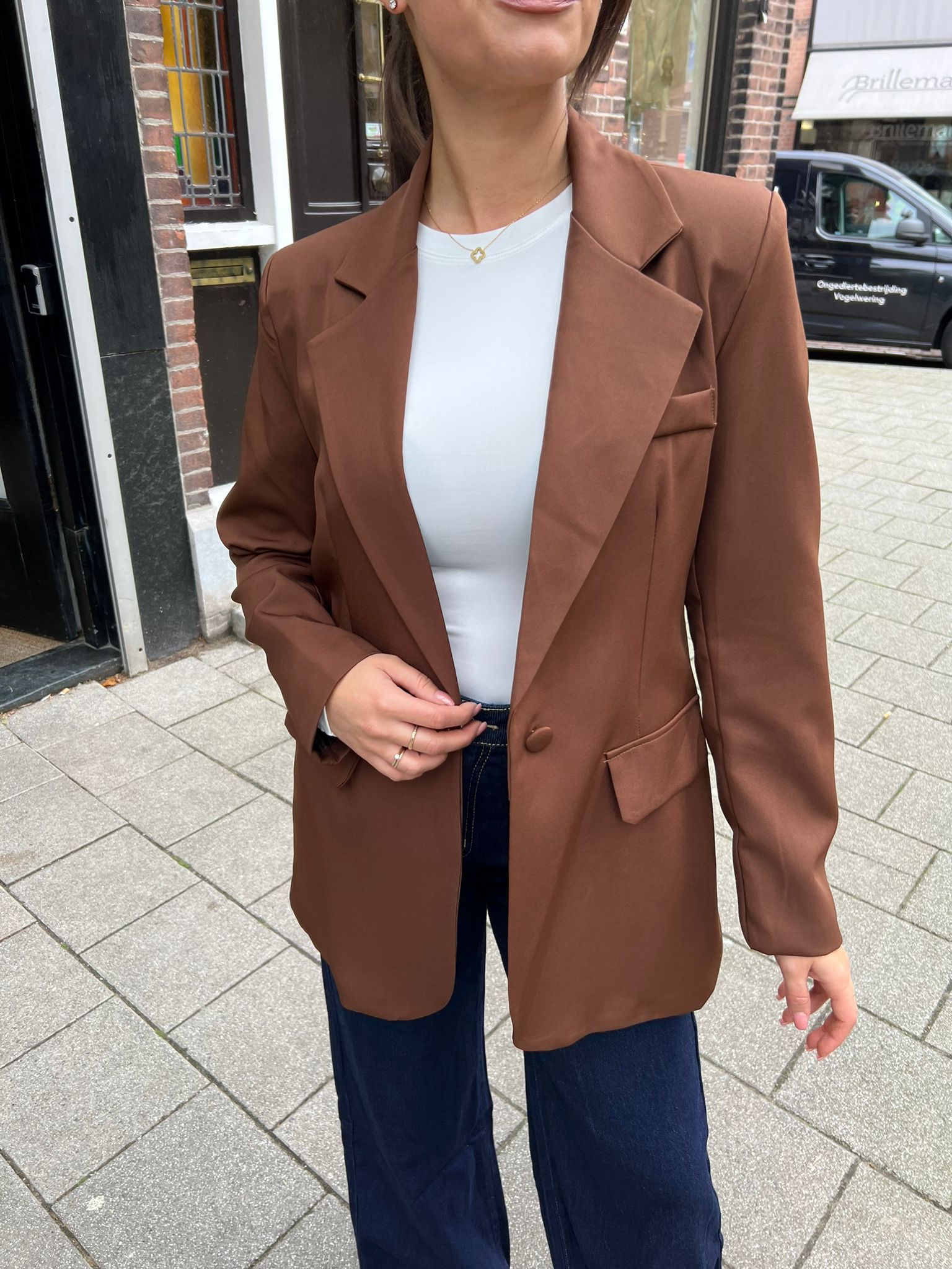 Nola Blazer Choco