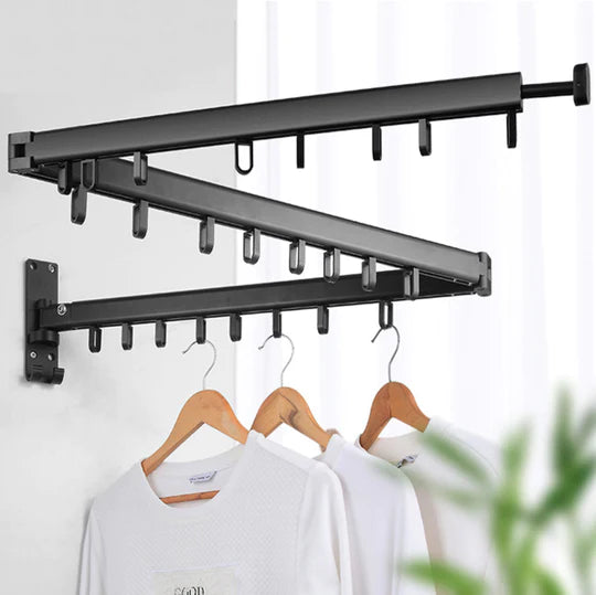 Tri-Folding Clothing Rack