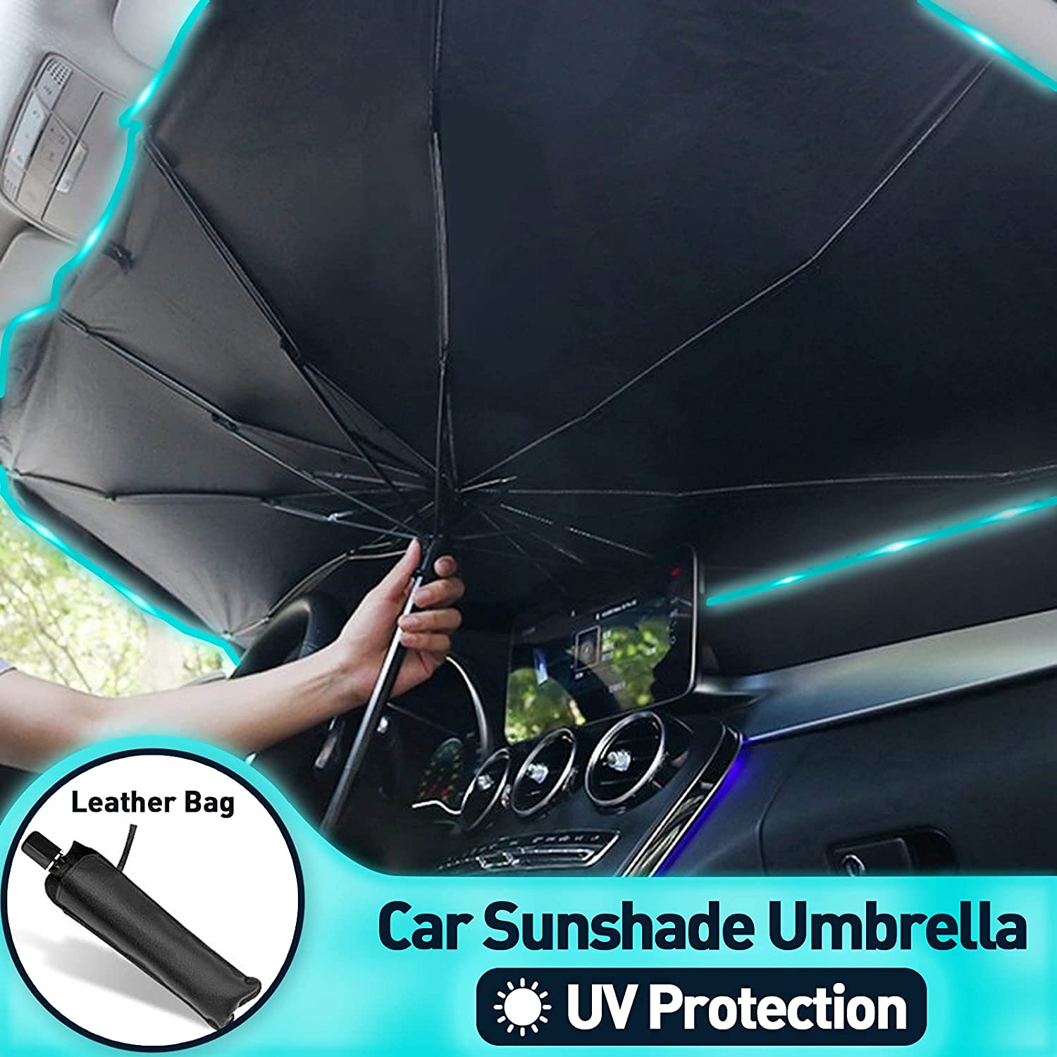 Car Windshield Sun Shade Umbrella